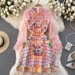 floral summer dress